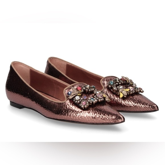 RAS rose gold sparkle flats (size 37) - Picture 1 of 6